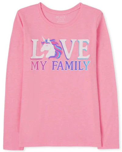 Girls Love My Family Graphic Tee