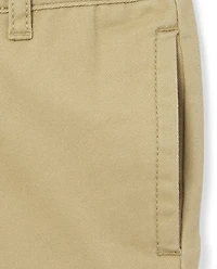 Baby And Toddler Boys Uniform Relaxed Straight Chino Pants -Pack