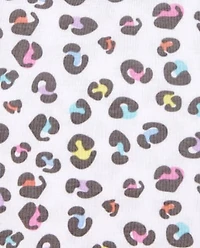Baby And Toddler Girls Zebra Snug Fit Cotton Pajamas 2-Pack