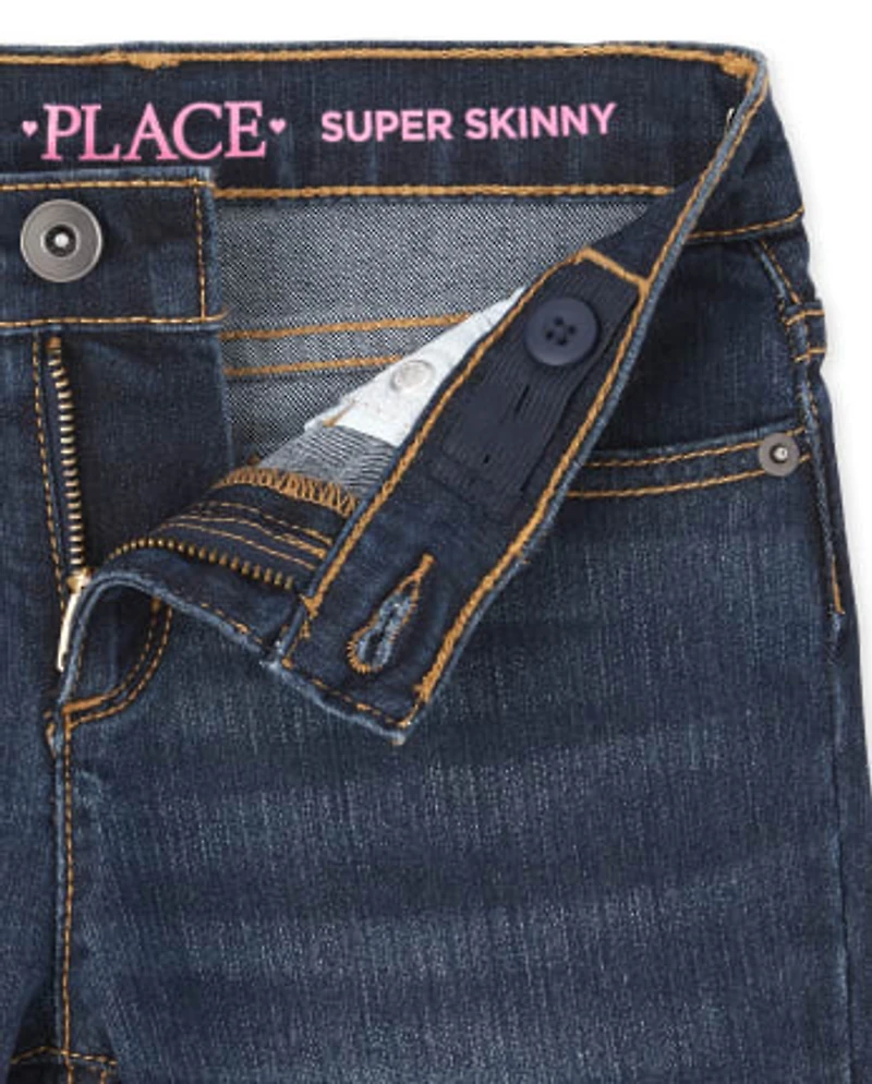 Girls Super Skinny Jeans 2-Pack