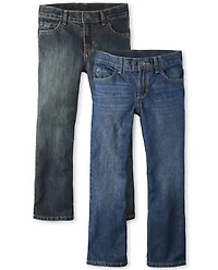 Boys Bootcut Jeans -Pack