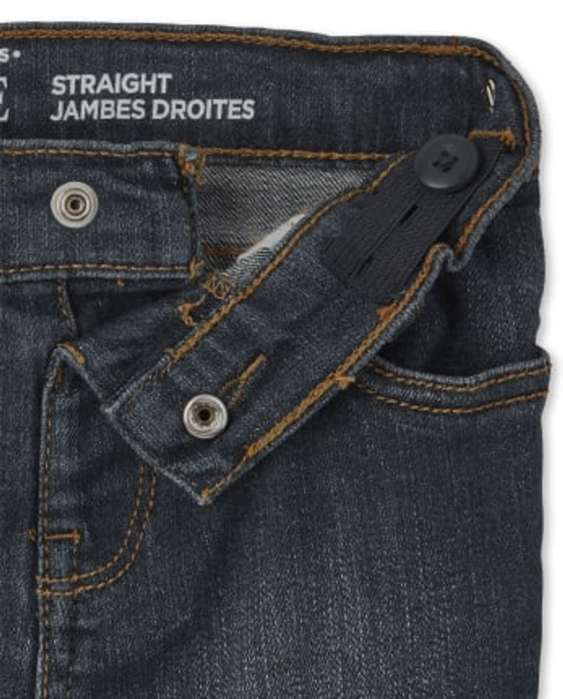 Baby And Toddler Boys Straight Jeans -Pack