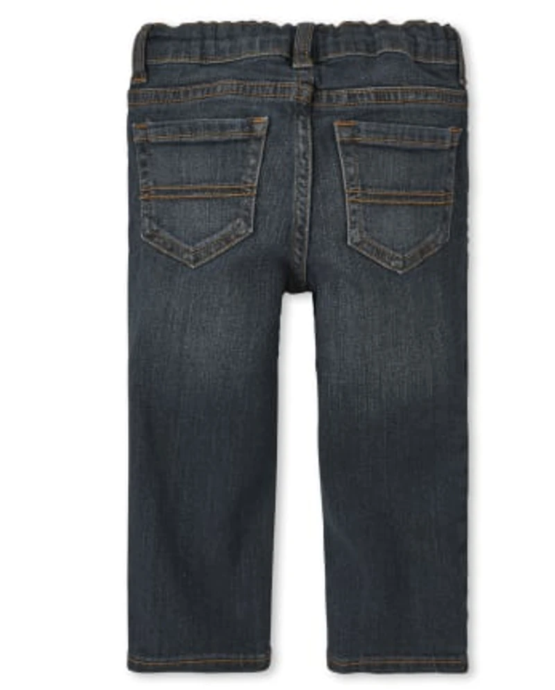Baby And Toddler Boys Straight Jeans -Pack