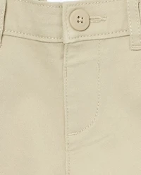 Toddler Girls Uniform Stretch Bootcut Chino Pants 2-Pack