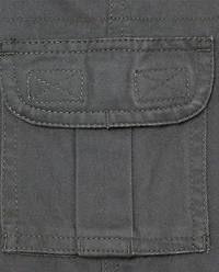 Boys Pull On Cargo Pants 4-Pack