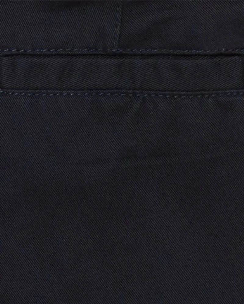 Boys Uniform Stretch Straight Chino Pants 2-Pack