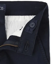 Boys Uniform Stretch Skinny Chino Pants -Pack