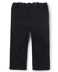 Baby And Toddler Boys Uniform Relaxed Straight Chino Pants -Pack