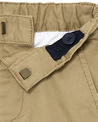 Lot de 2 pantalons chino skinny extensibles pour bébés et tout-petits garçons