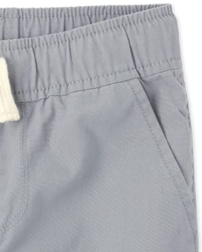Boys Pull On Jogger Shorts 3-Pack