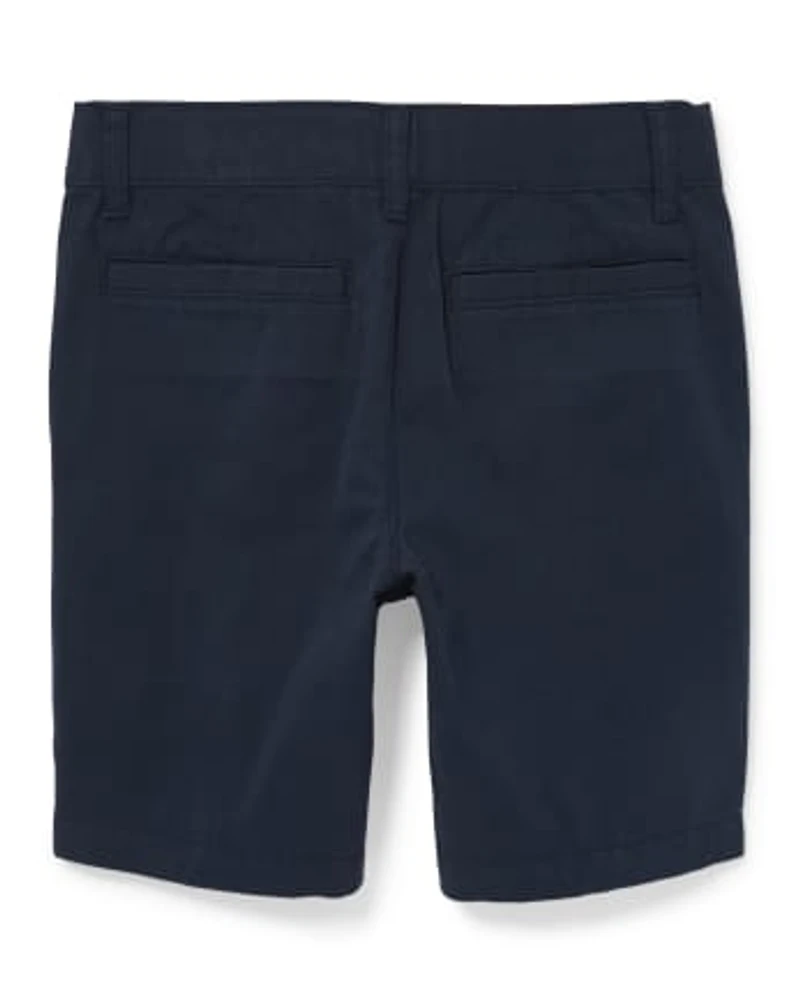 Boys Uniform Stretch Chino Shorts -Pack