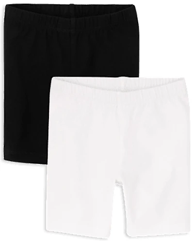 Toddler Girls Bike Shorts 2-Pack