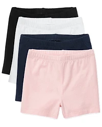 Toddler Girls Cartwheel Shorts -Pack