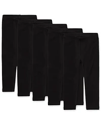 Toddler Girls Leggings 5-Pack
