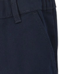 Baby And Toddler Boys Uniform Stretch Straight Chino Pants