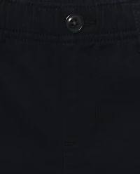 Boys Uniform Stretch Pull On Straight Chino Pants