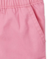 Toddler Girls Pull On Shorts 4-Pack