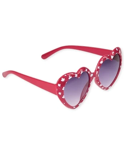 Toddler Girls Heart Sunglasses