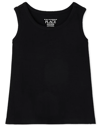 Baby And Toddler Girls Ribbed Tank Top