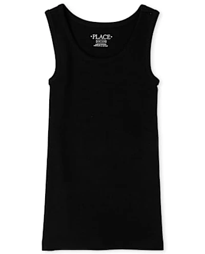 Girls Ribbed Tank Top - Plus