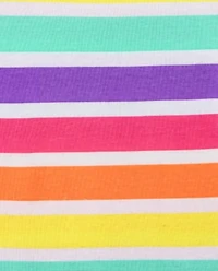 Baby And Toddler Girls Ice Cream Snug Fit Cotton Pajamas 2-Pack