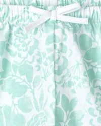 Baby Girls Floral Eyelet Shorts 3-Pack
