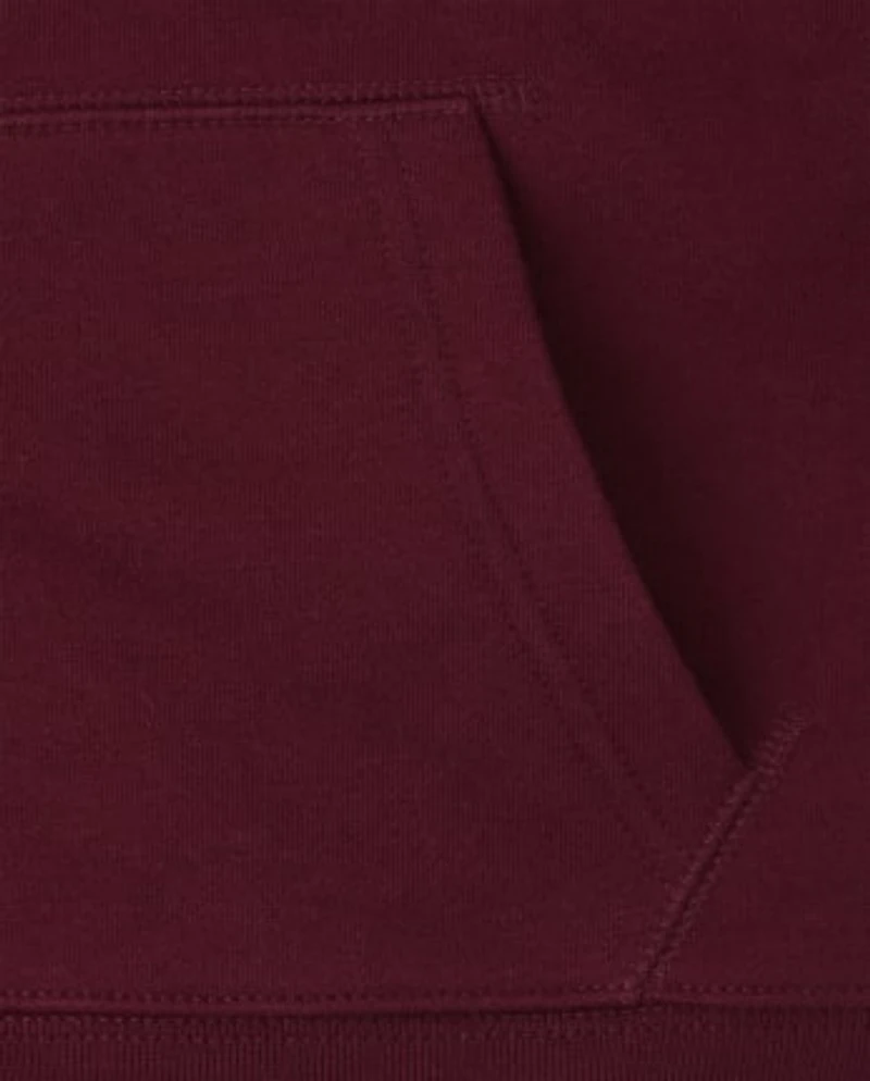 Kids Fleece Zip Up Hoodie