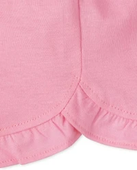 Baby Girls Tropical Ruffle Shorts 3-Pack