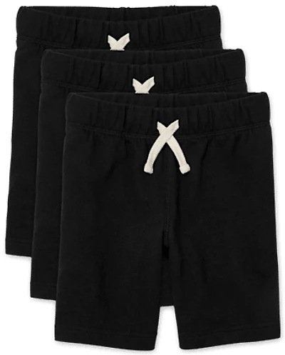 Kids French Terry Shorts 3-Pack
