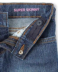 Girls Super Skinny Jeans 2-Pack - Slim