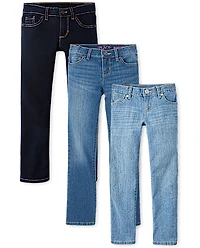 Girls Skinny Jeans 3-Pack - Plus