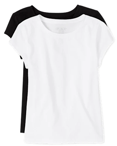 Girls Tee Shirt 2-Pack