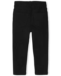 Baby And Toddler Girls French Terry Jeggings