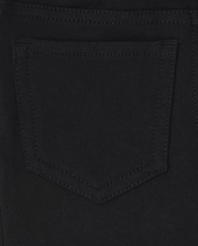 Baby And Toddler Girls French Terry Jeggings