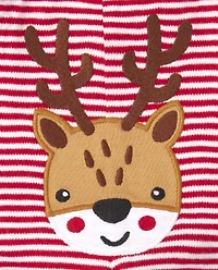 Lot de 2 pantalons Noël unisexe pour bébé