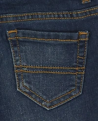 Baby And Toddler Boys Straight Jeans 2-Pack