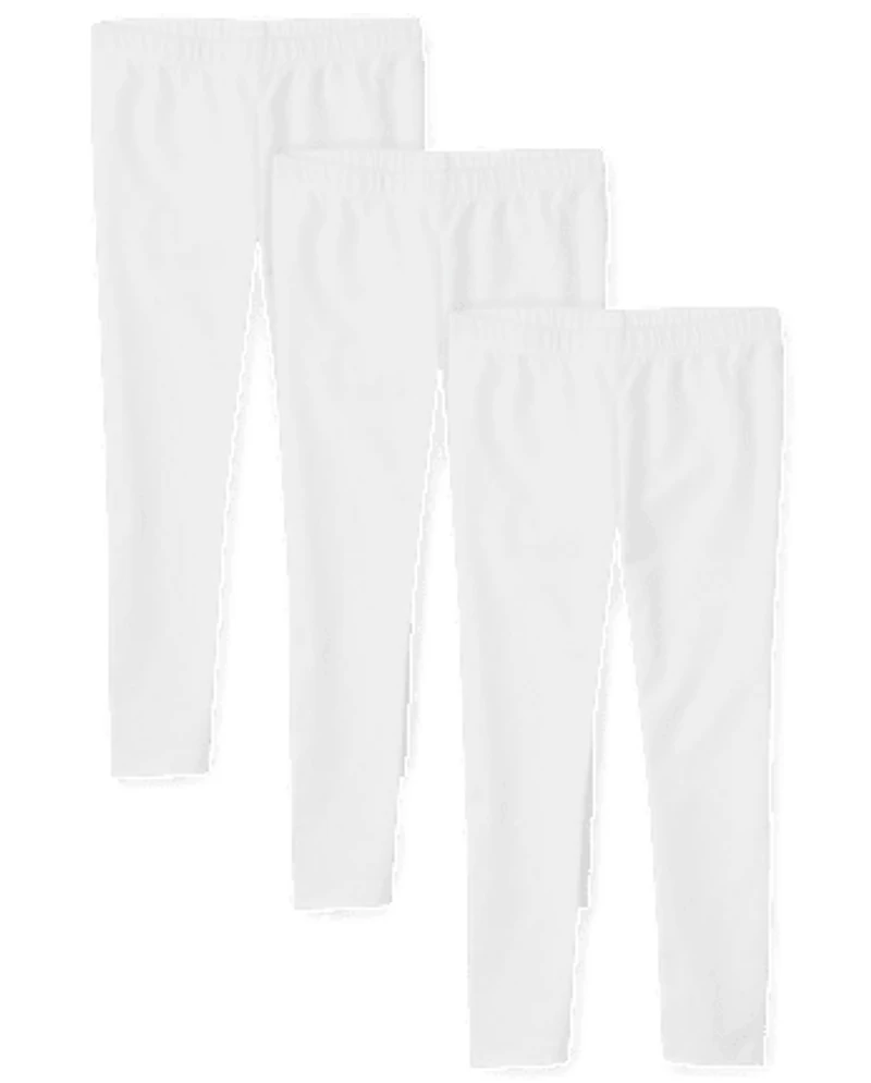 Girls Leggings 3-Pack