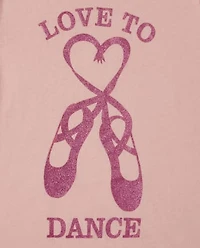 Girls Dance Graphic Tee 2-Pack