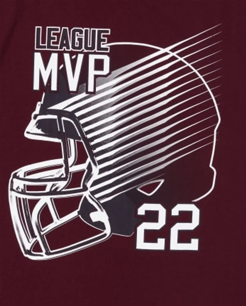 Boys Football Graphic Tee 2-Pack