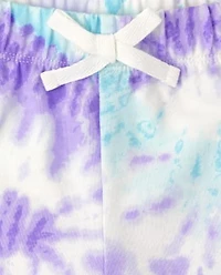 Girls Print Shorts 2-Pack