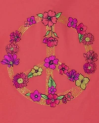 Girls Butterfly Floral Graphic Tee 3-Pack