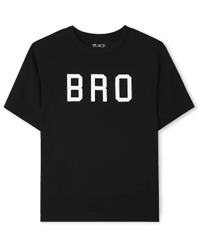 Boys Matching Family Bro Graphic Tee