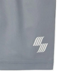 Toddler Boys Basketball Shorts 3-Pack