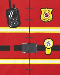 Baby And Toddler Firefighter Snug Fit Cotton Pajamas 2-Pack