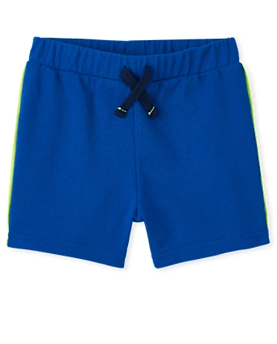 Baby And Toddler Boys Piped French Terry Shorts