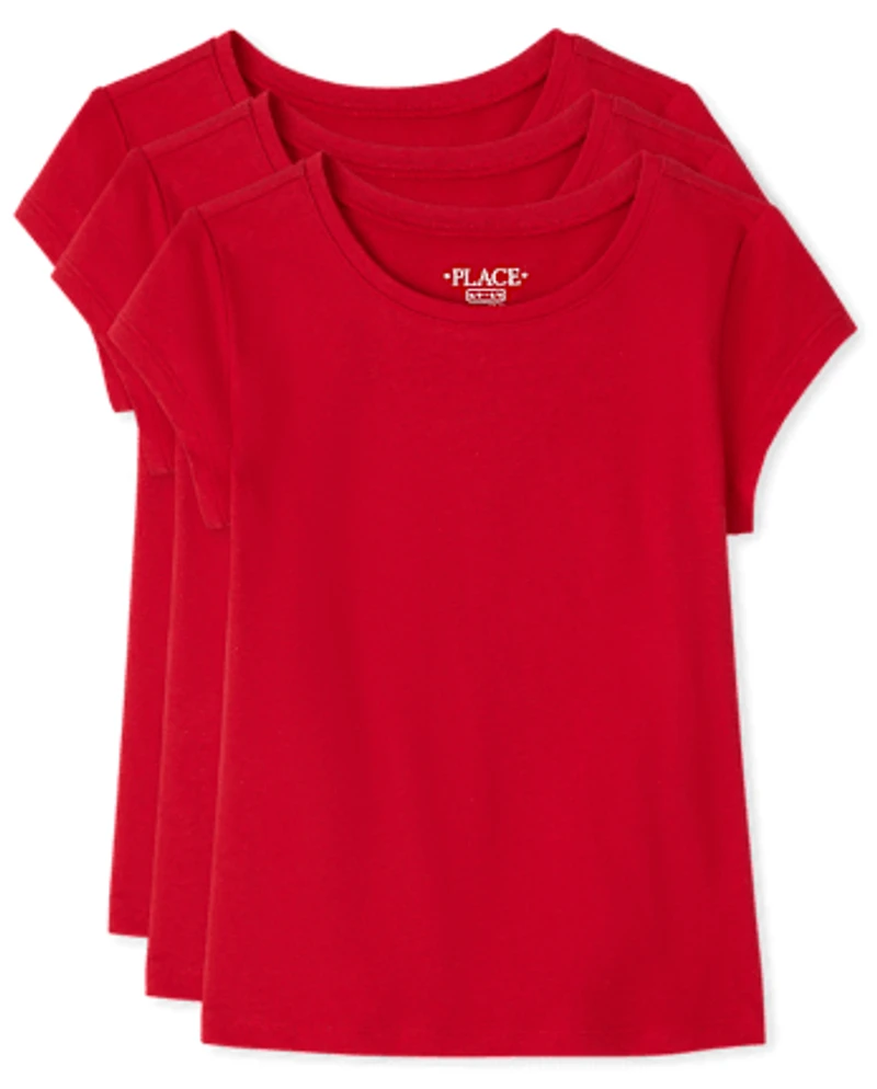 Girls Tee Shirt 3-Pack