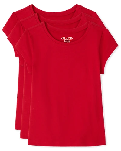 Girls Tee Shirt 3-Pack