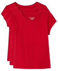 Girls Tee Shirt 3-Pack
