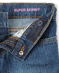 Lot de 2 jeans super skinny pour fille