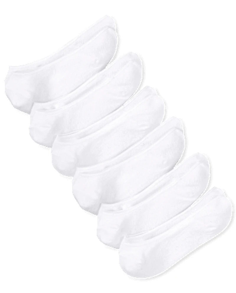 Lot de 6 paires chaussettes invisibles pour filles